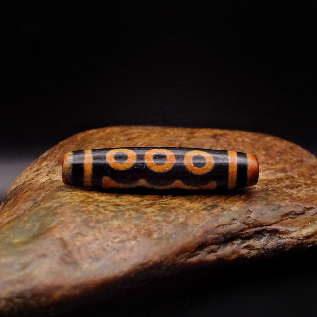 Бусина дзи 5 глаз №21