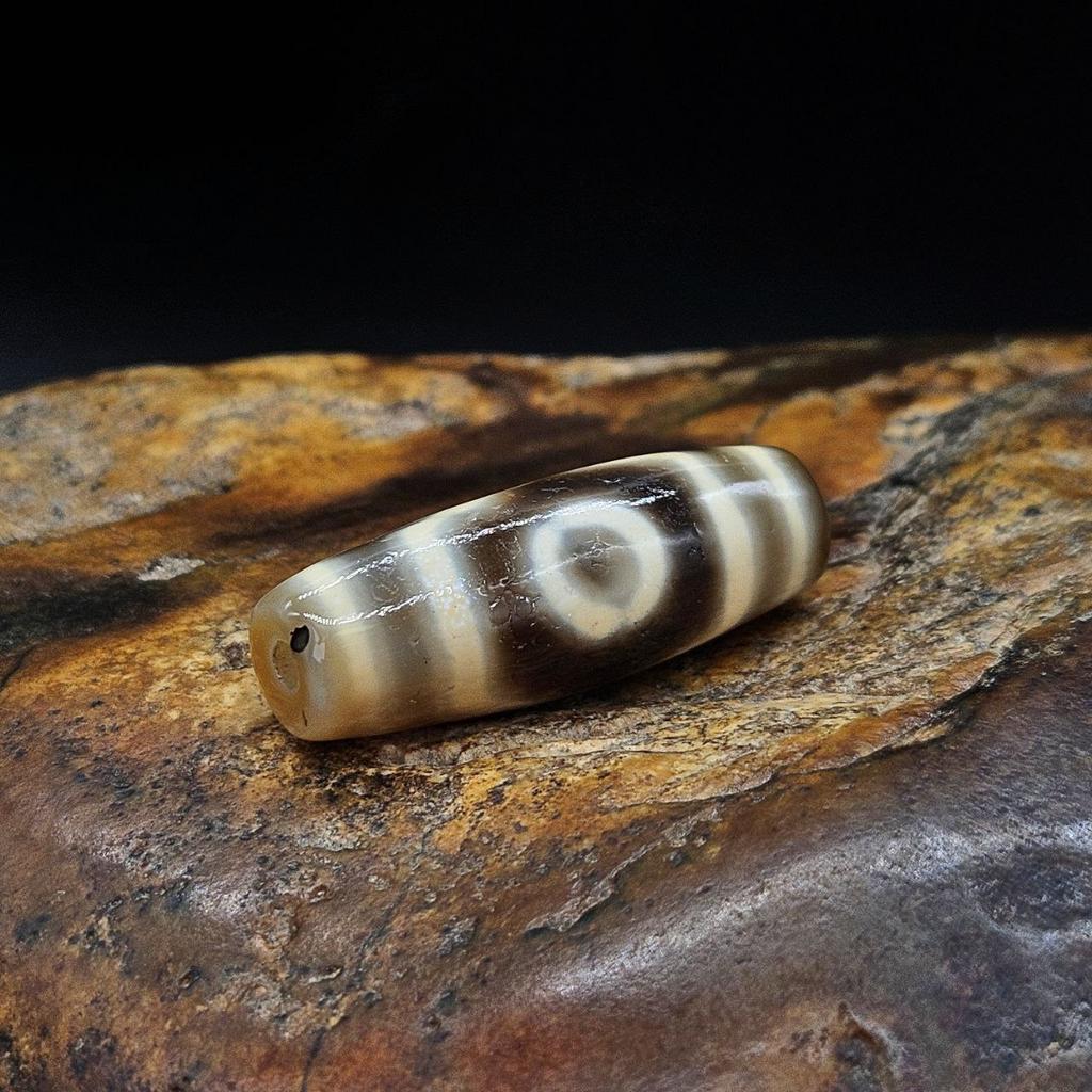 Бусина дзи 3 глаза №80