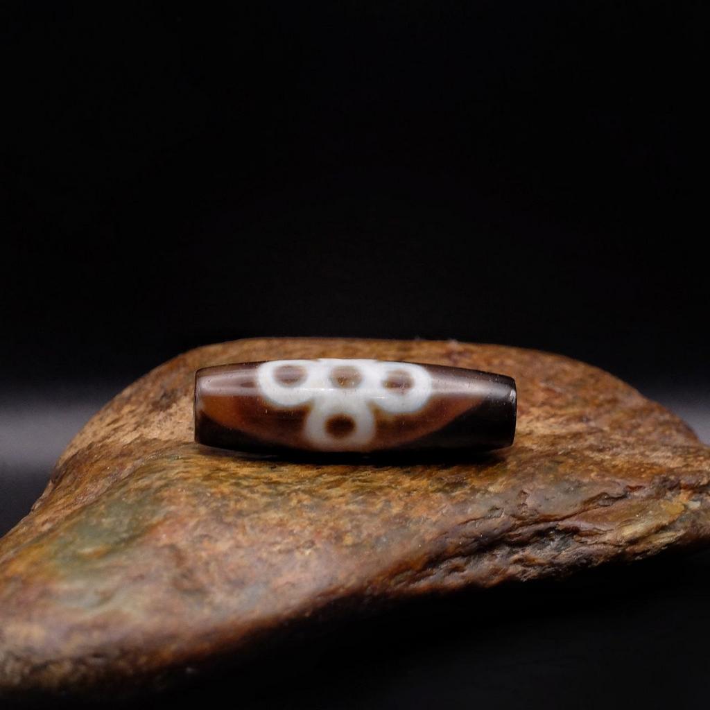 Бусина дзи Гаруда и молния №6