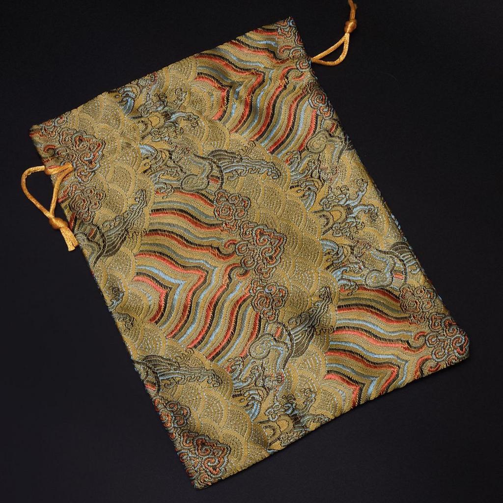 Мешочек с орнаментом Лишуй желтый