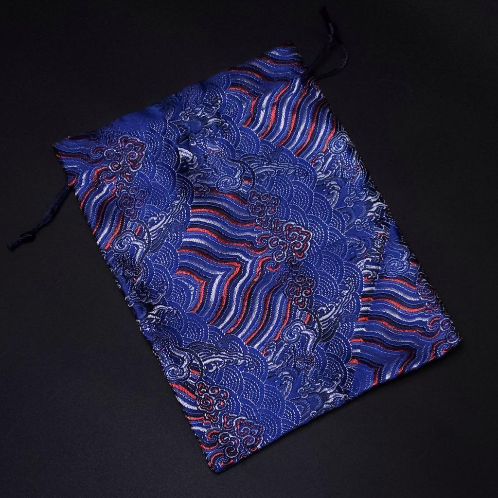 Мешочек с орнаментом Лишуй синий