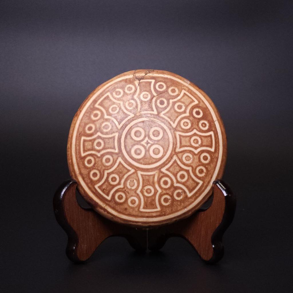 Алтарный диск дзи 72 глаза