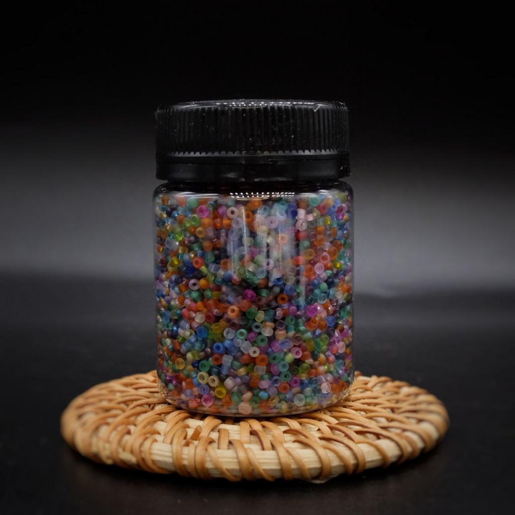 Бисер разноцветный микс N°7