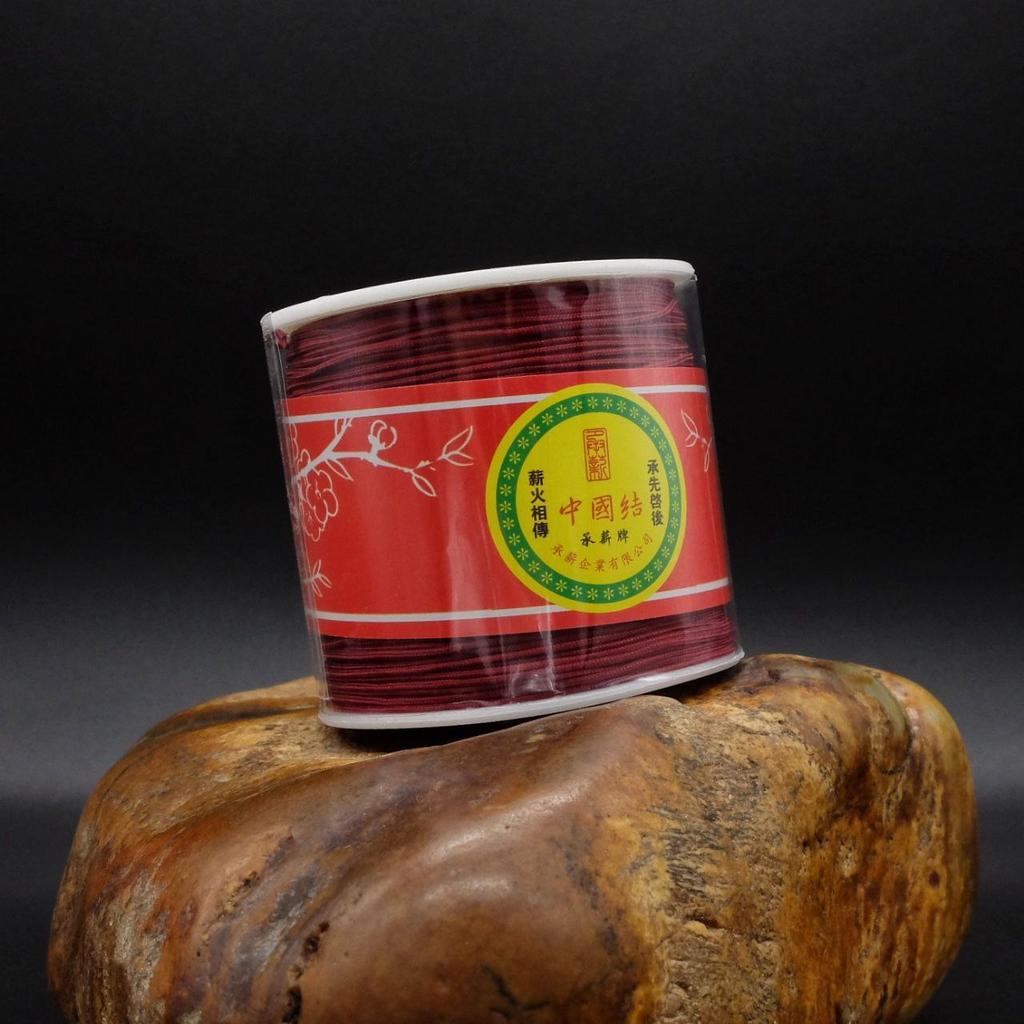 Нить для чёток бордовая 0.4 мм