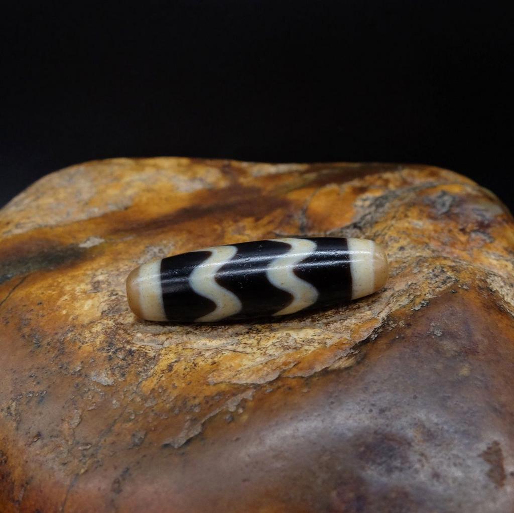 Бусина Дзи волна N°6 original