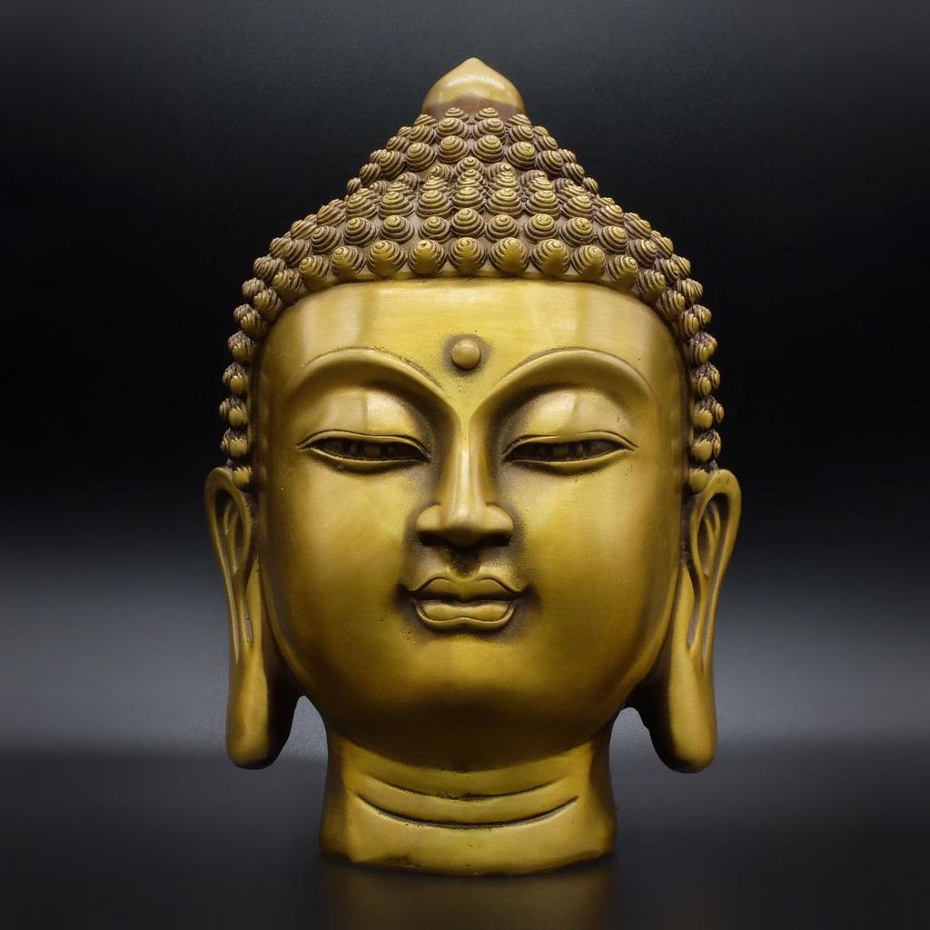 Голова Будды Шакьямуни
