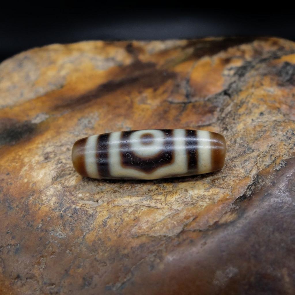 Бусина Дзи 3 глаза N°101 (original)