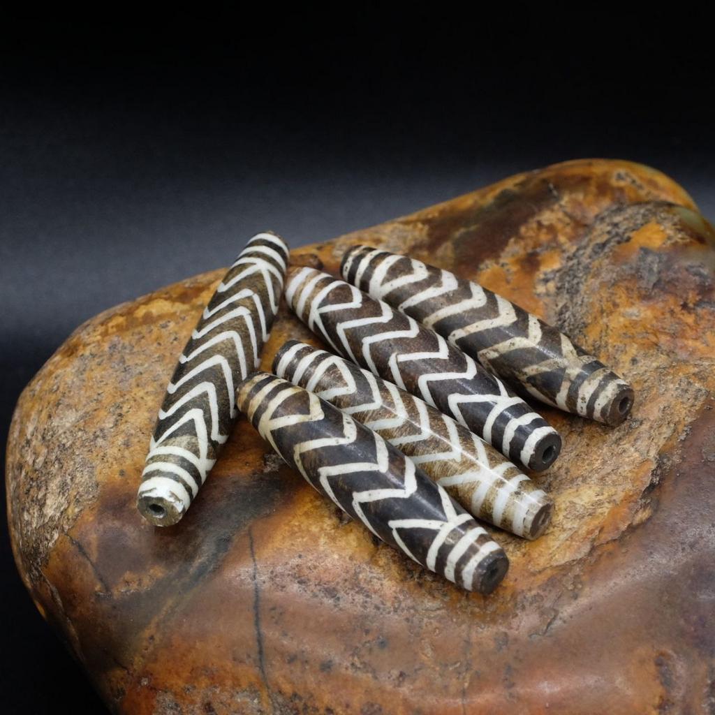 Бусина Дзи Пумтек Горные Пики