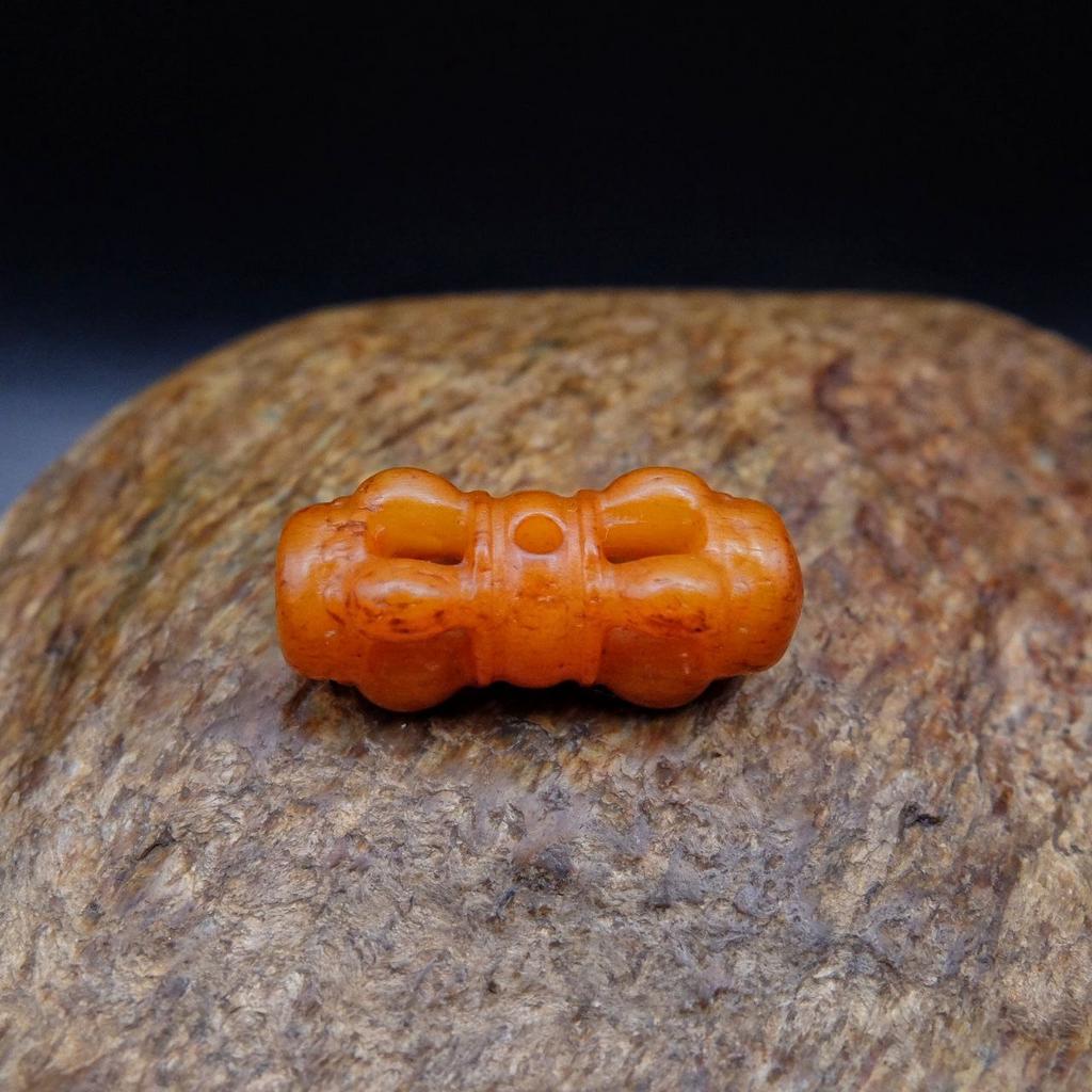 Бусина ваджра из кости яка