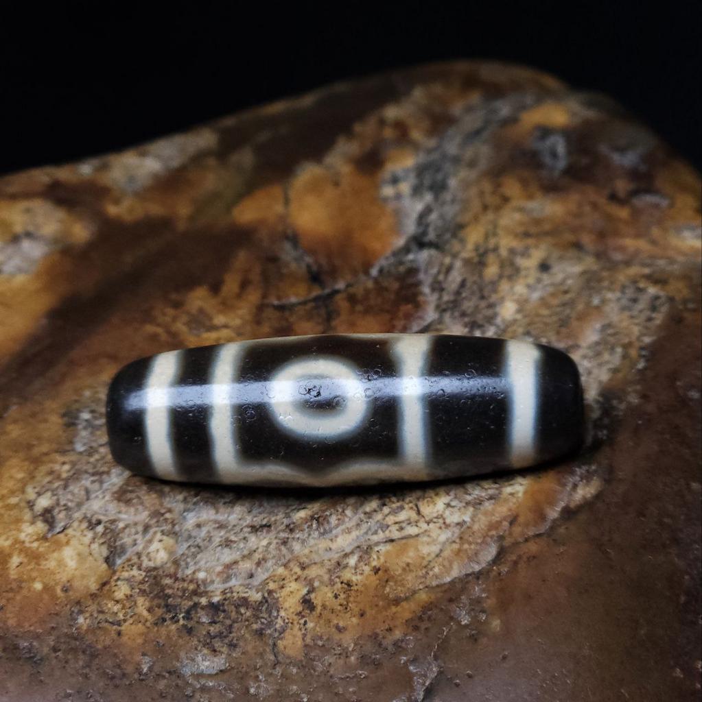 Бусина Дзи 3 глаза N°122