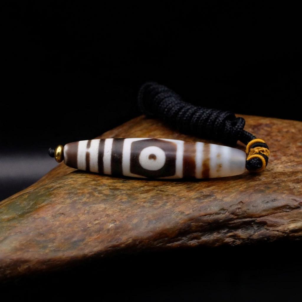 Бусина Дзи 3 глаза N°130