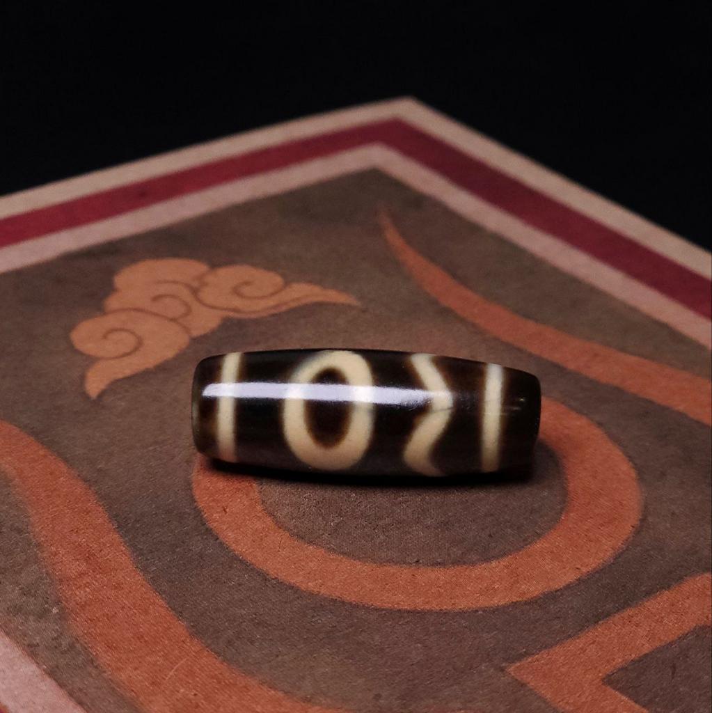 Бусина Дзи 4 стихии (4 благодати) N°4