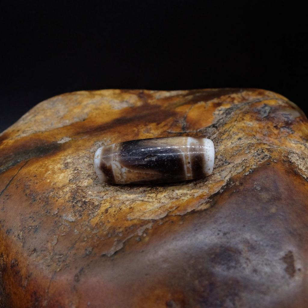 Бусина Дзи Зубы Тигра N°53 original