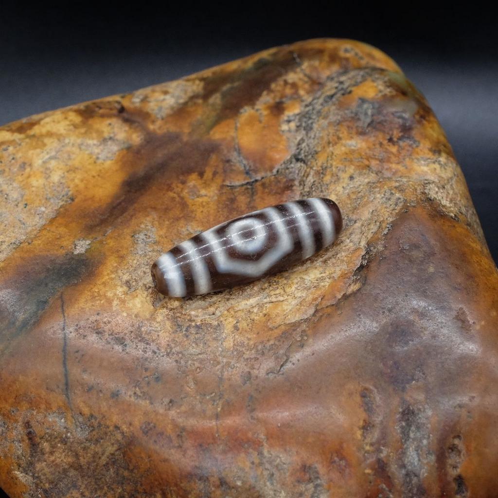 Бусина Дзи 3 глаза N°143