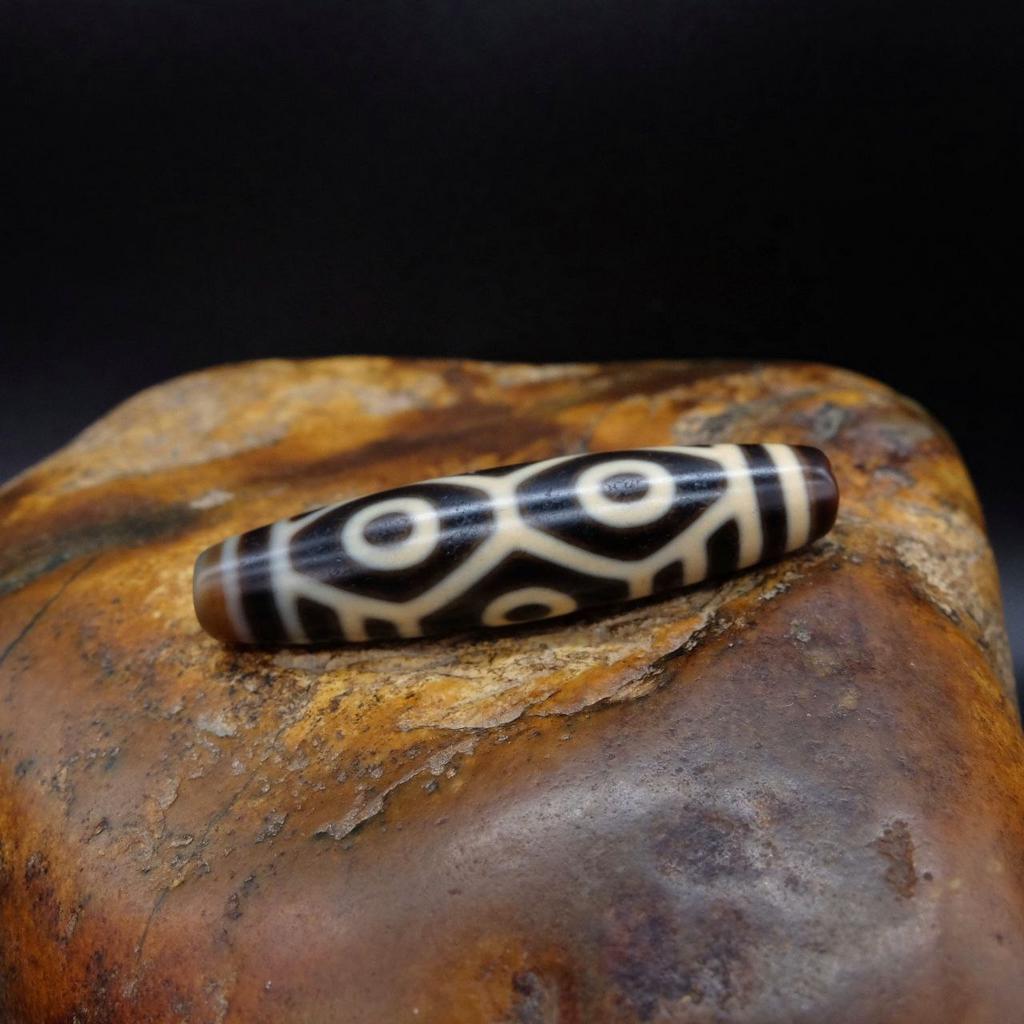 Бусина Дзи 6 глаз N°71 Глаза Дракона original