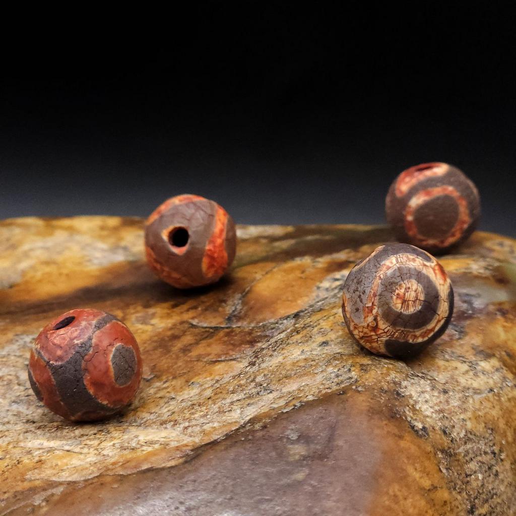 Бусина Дзи 3 глаза N°162