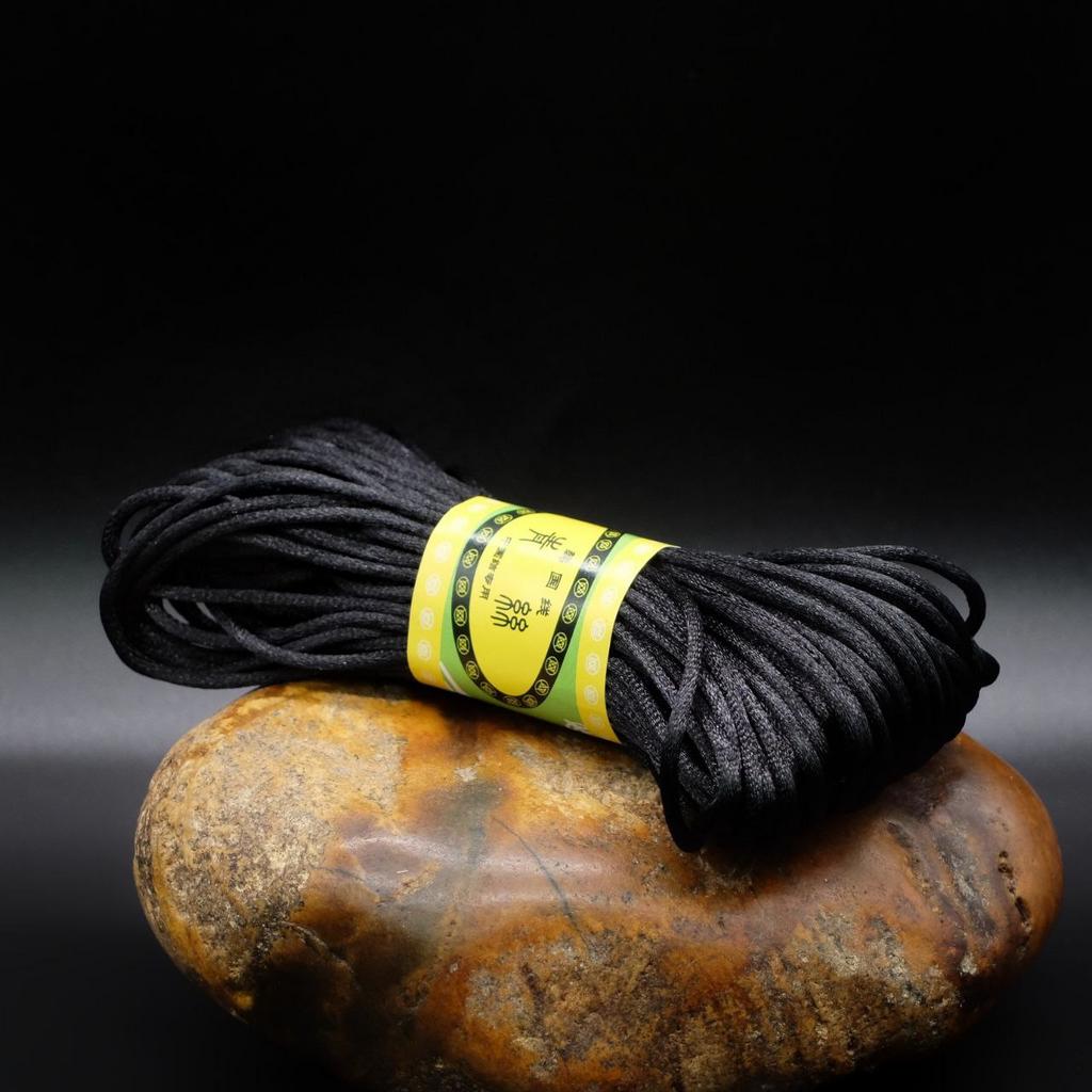 Шнур для изготовления амулетов черный