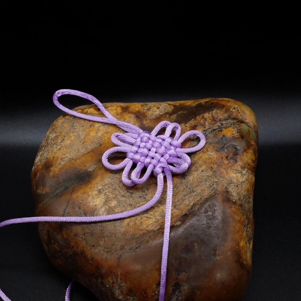 Мистический узел Пан Чанг сиреневый
