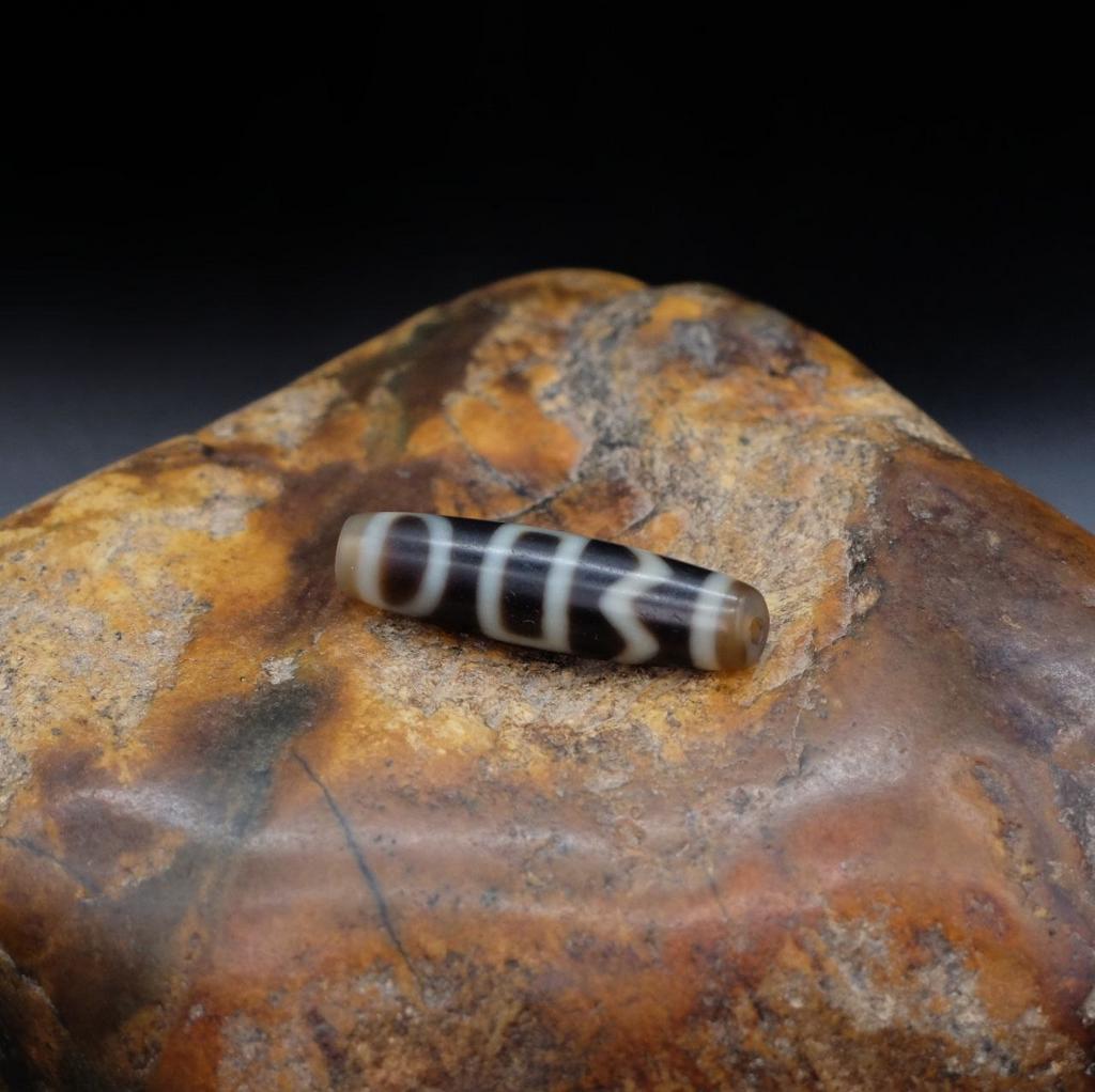 Бусина Дзи 4 стихии (4 благодати) N°10 original