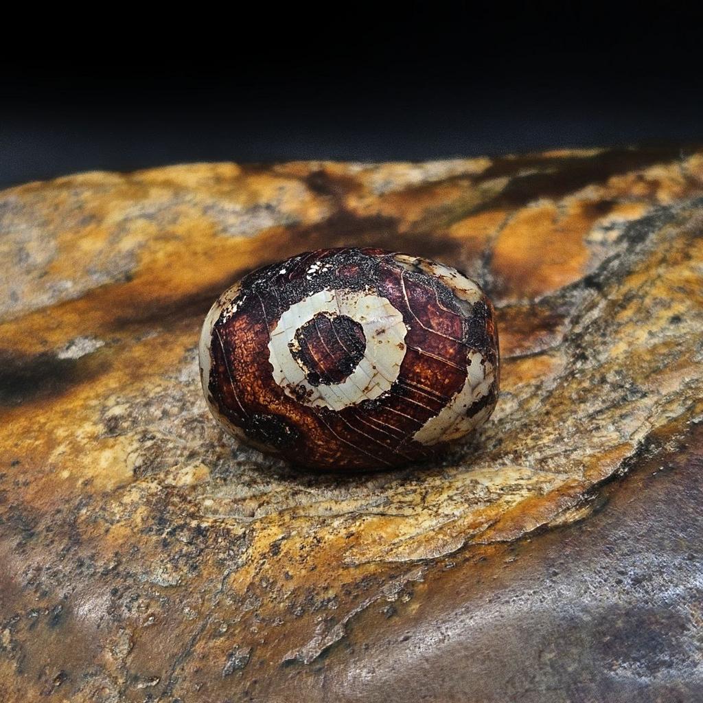 Бусина Дзи 3 глаза N°173