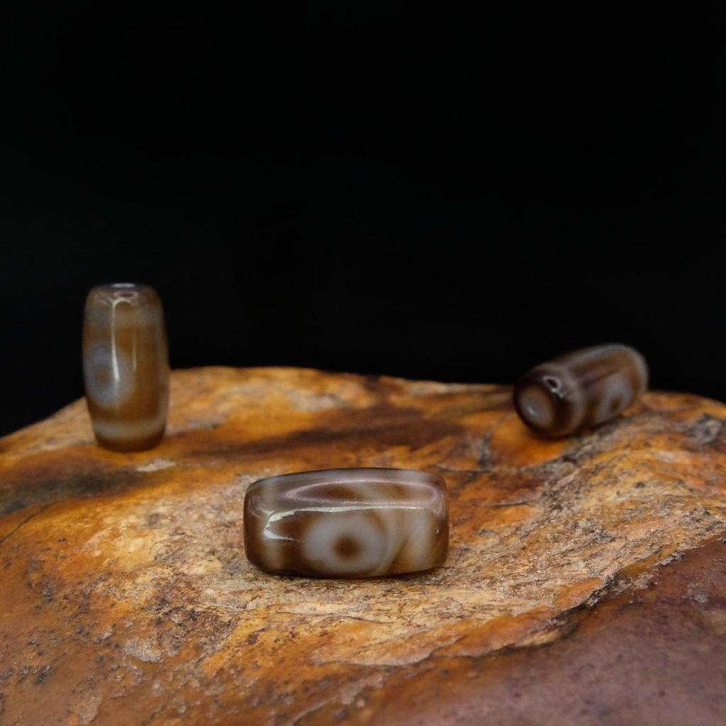 Бусина Дзи 2 глаза N°128