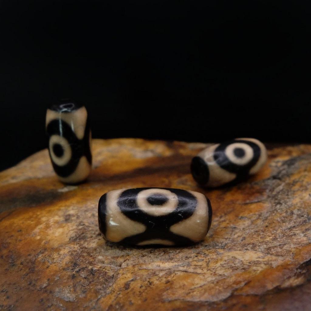 Бусина Дзи 3 глаза N°174