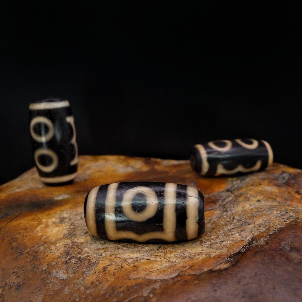 Бусина Дзи 3 глаза N°175