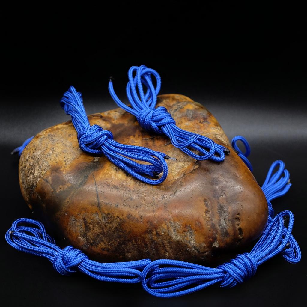 Толстый шнур синий