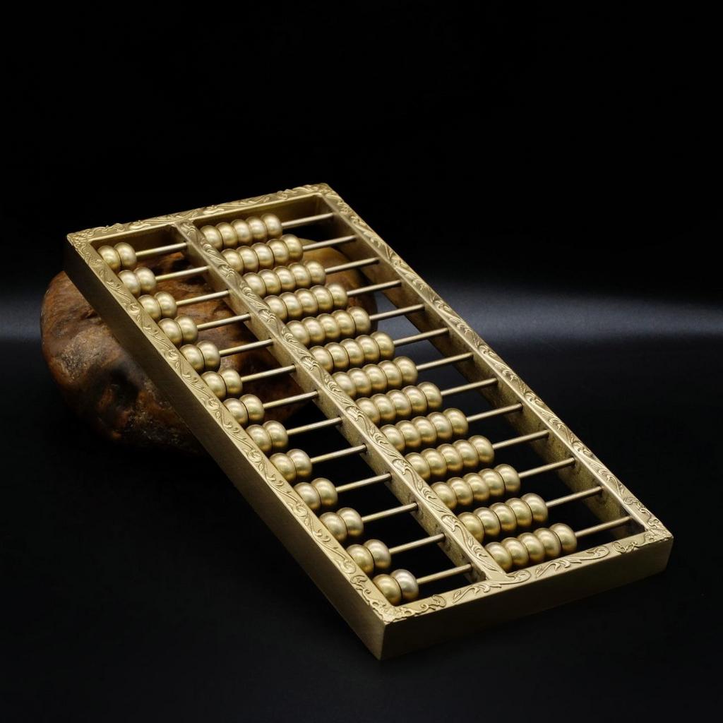 Бронзовые счёты - символ достатка