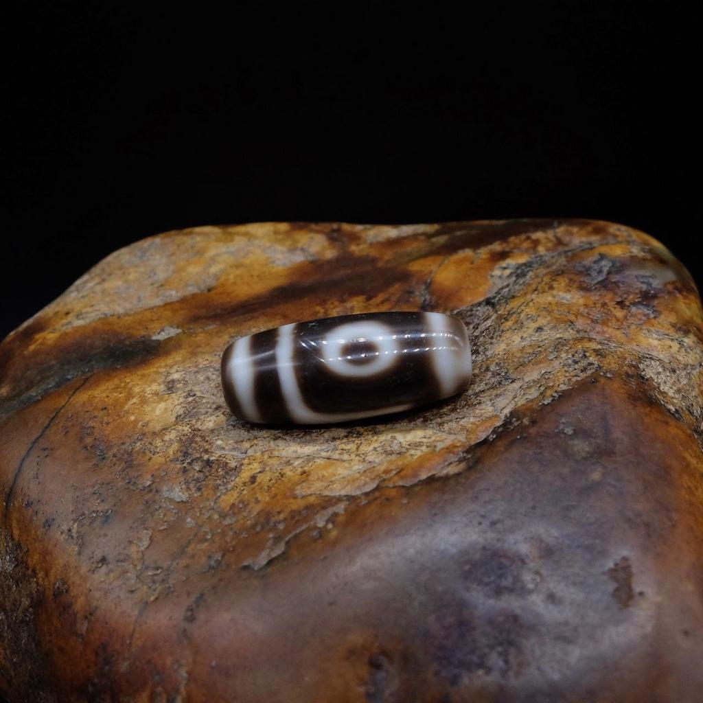 Бусина Дзи 2 глаза N°142 original