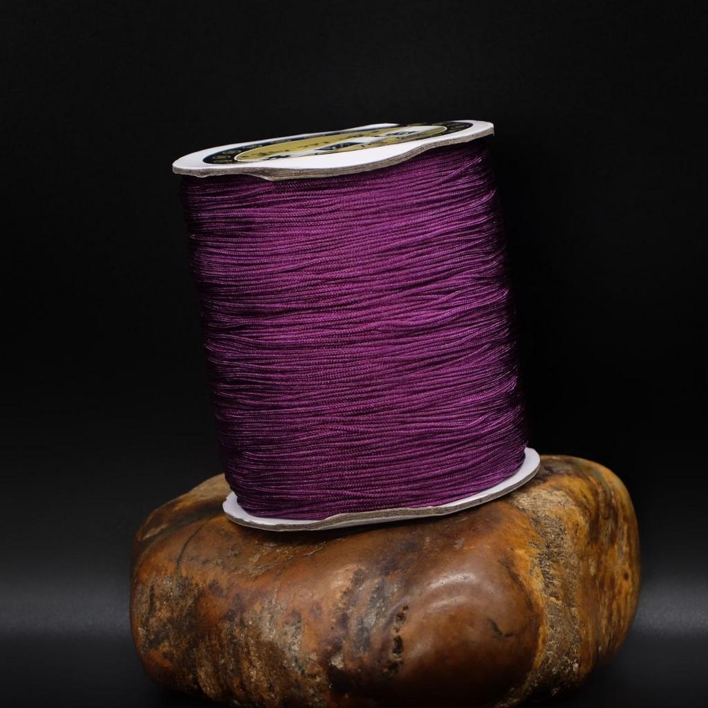 Нить для чёток сиреневая  1 мм