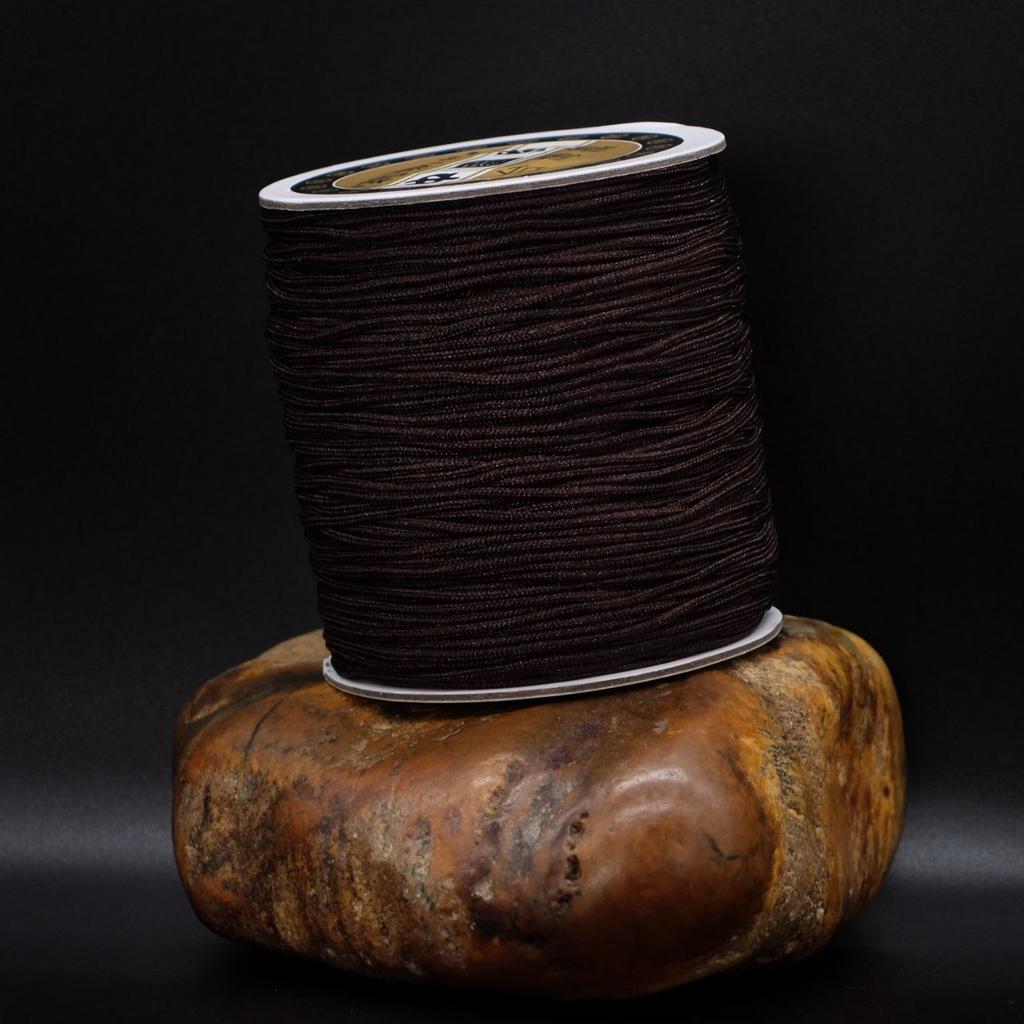 Нить для чёток коричневая 1,5 мм