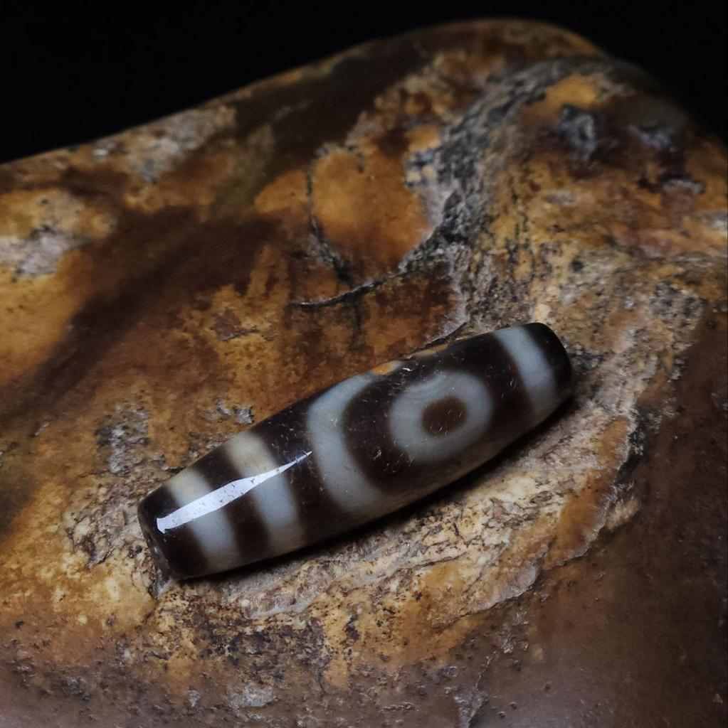 Бусина Дзи 2 глаза N°154