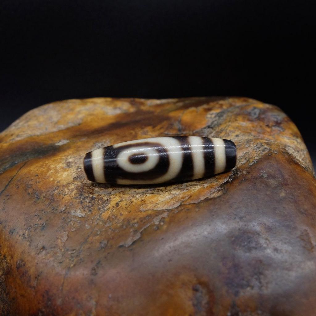 Бусина Дзи 2 глаза N°154 original