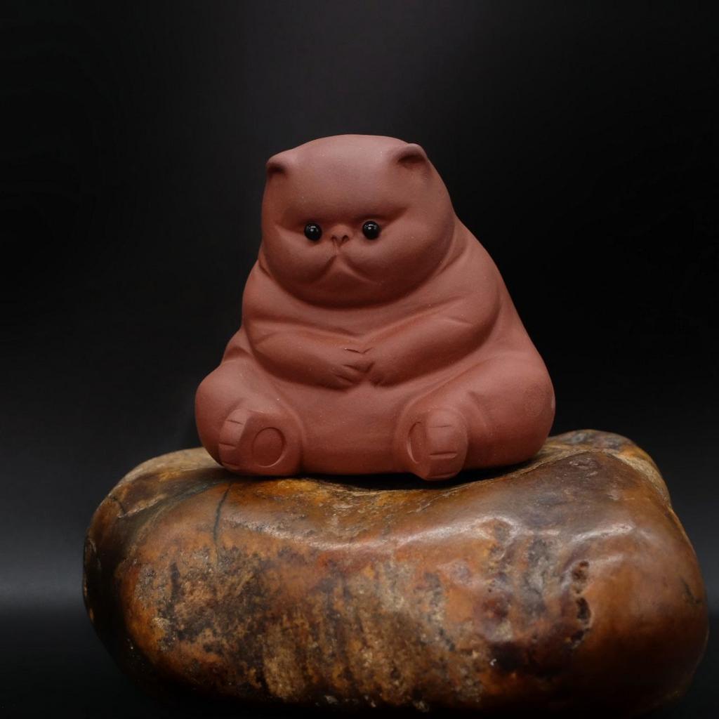 Чайная фигурка Сытый Кот