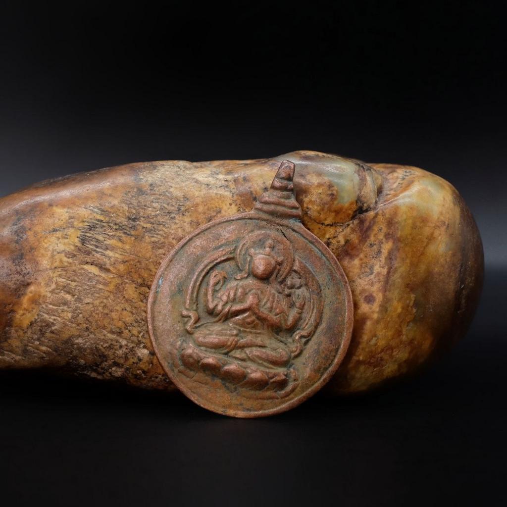 Мелонг с изображением Авалокитешвары