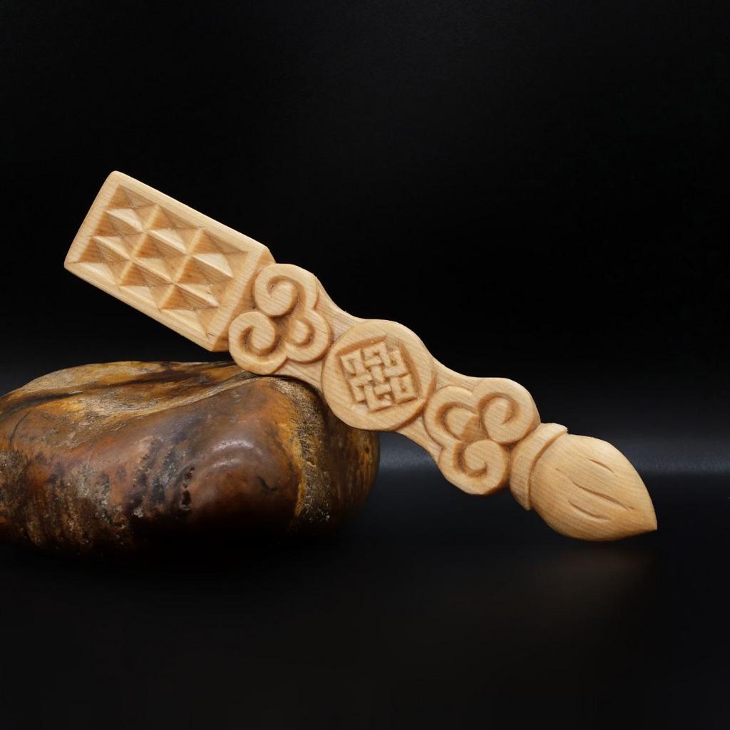 Ложка девятиглазка для подношений Тос-карак N°4