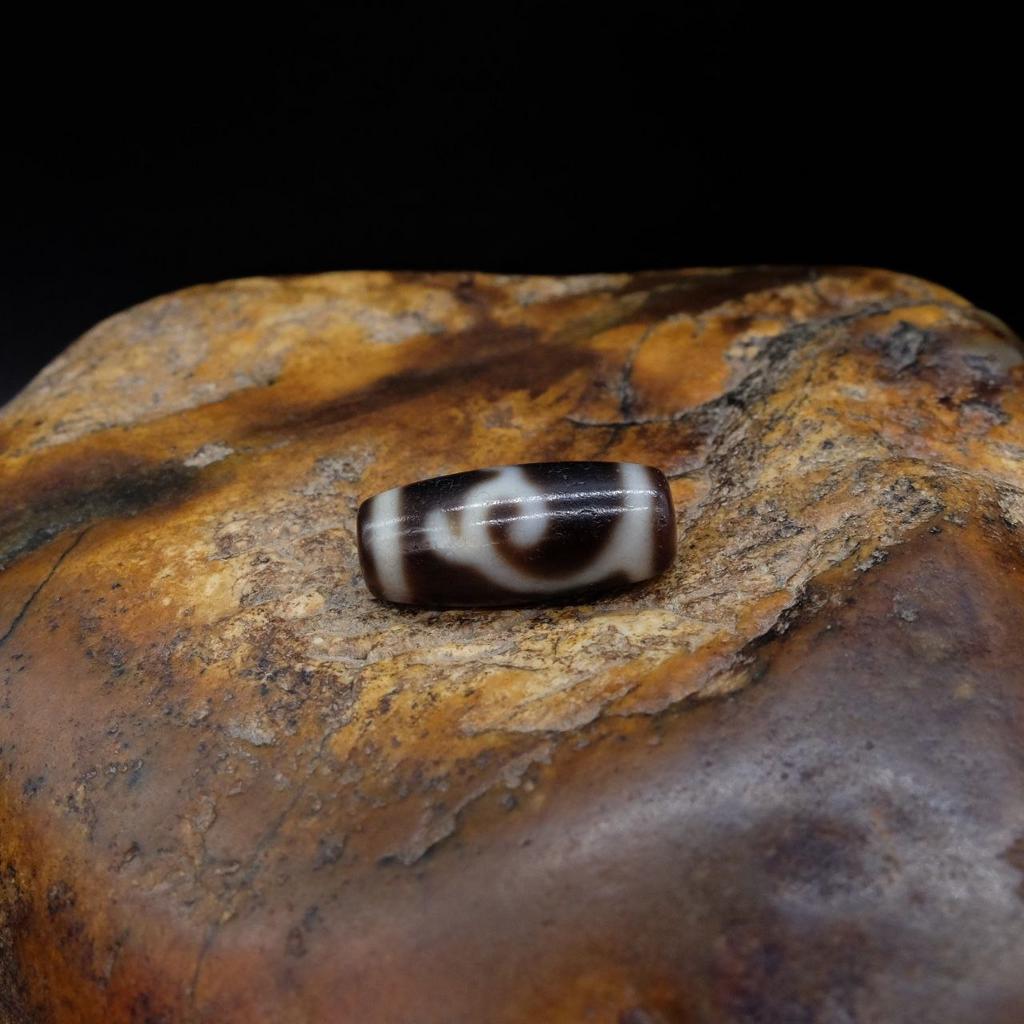 Бусина Дзи Зелёная Тара N°5 original