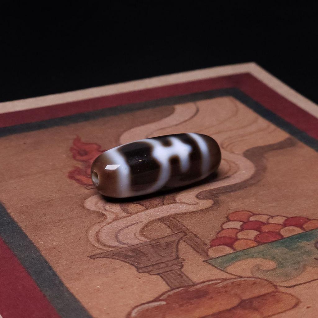 Бусина Дзи Сосуд Долголетия N°24