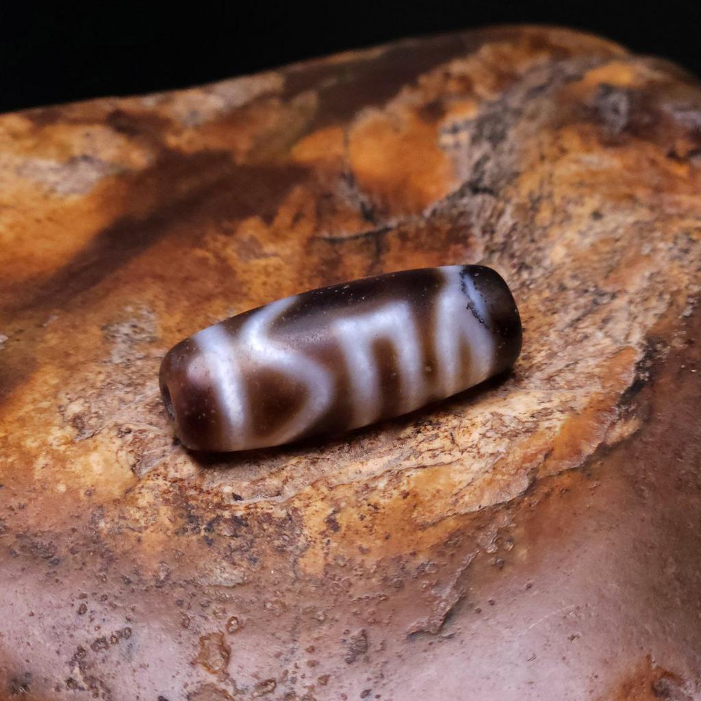 Бусина Дзи 4 стихии (4 благодати)  N°19