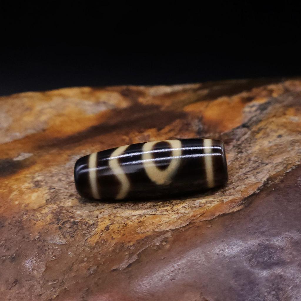 Бусина Дзи 4 стихии (4 благодати)  N°19