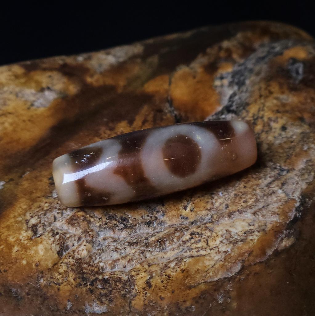 Бусина Дзи 4 стихии (4 благодати)  N°21