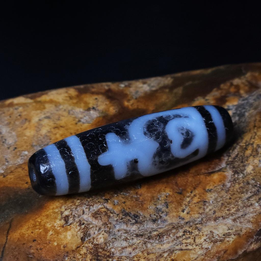 Бусина Дзи Сосуд Долголетия N°28