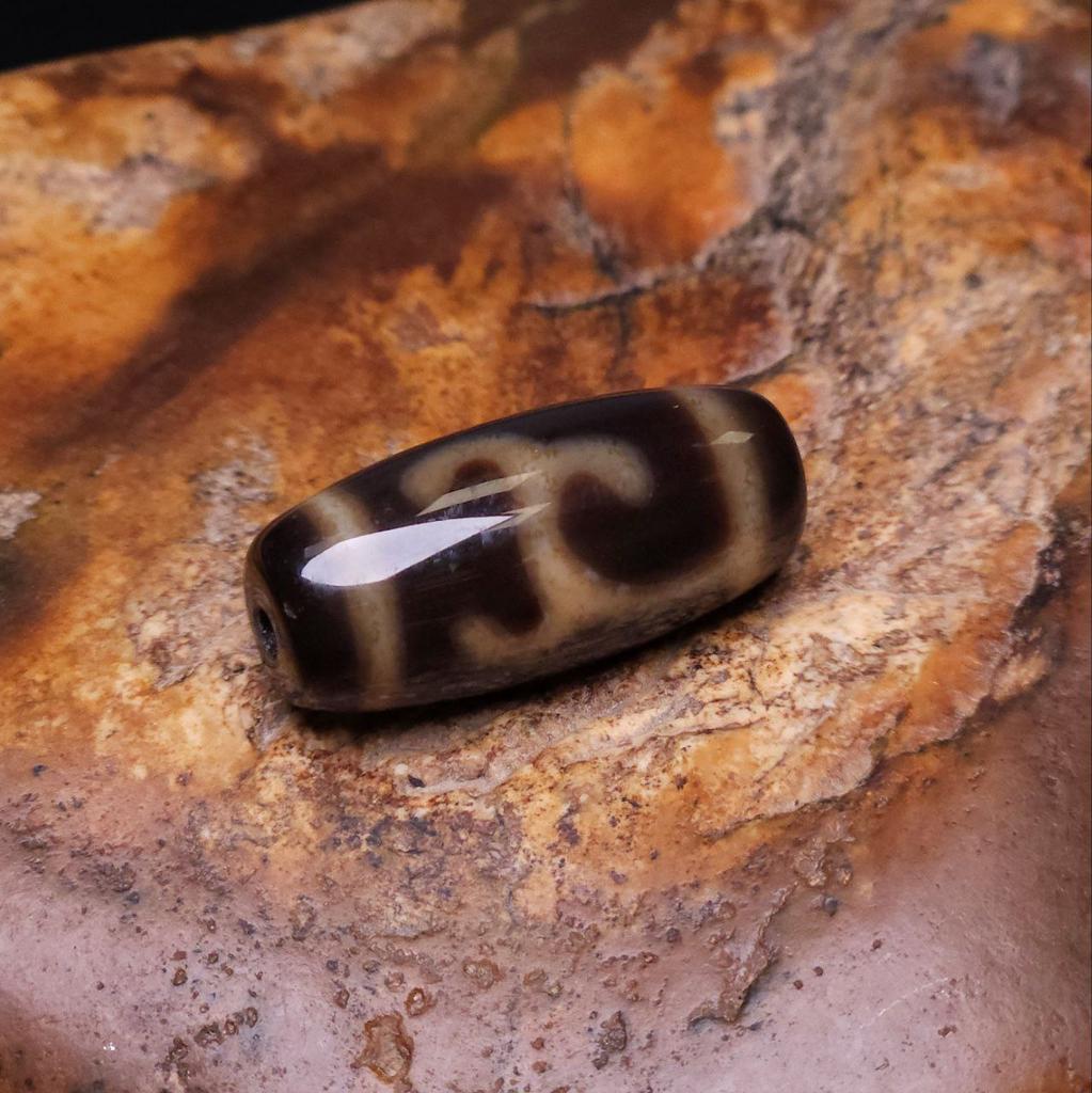 Бусина Дзи Зелёная Тара N°7