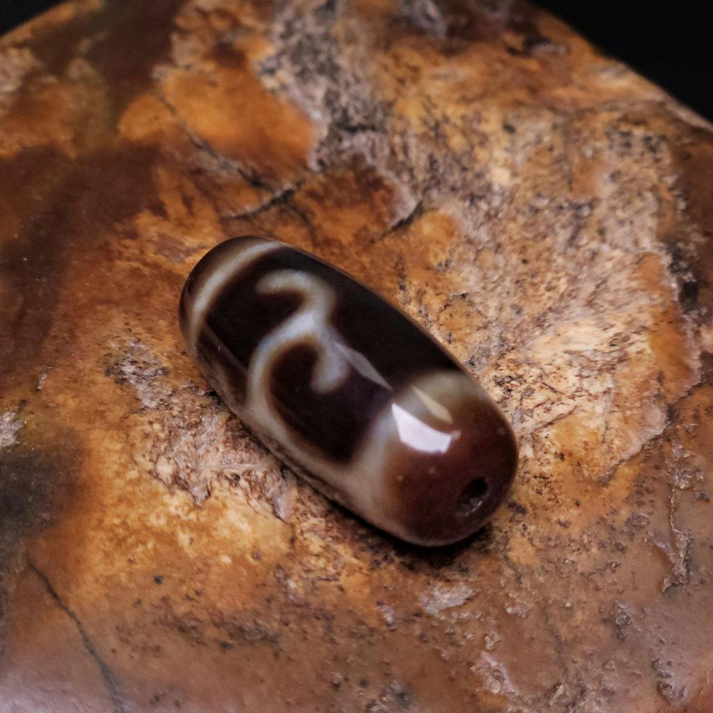 Бусина Дзи Зелёная Тара N°7