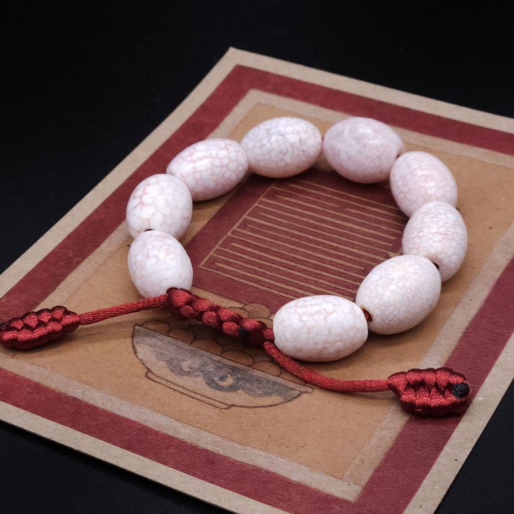 Браслет из старого агата