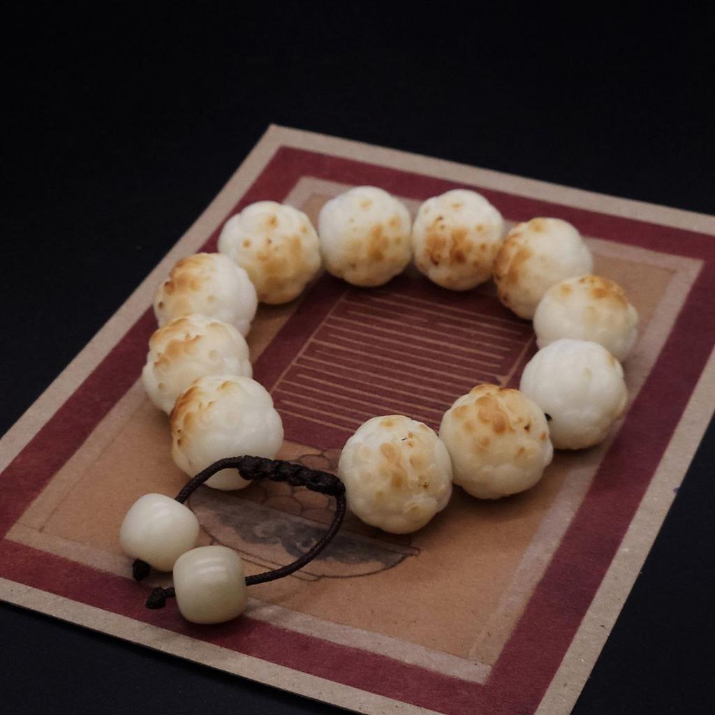 Браслет из бусин бодхи Голова Льва