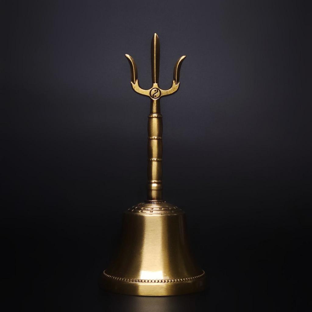 Колокольчик с Тришулом малый