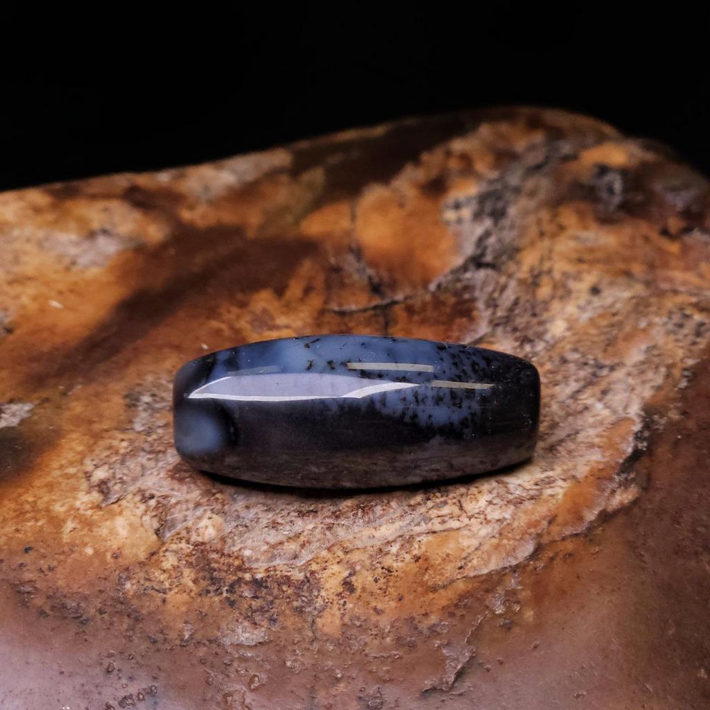 Бусина Дзи натуральная N°13