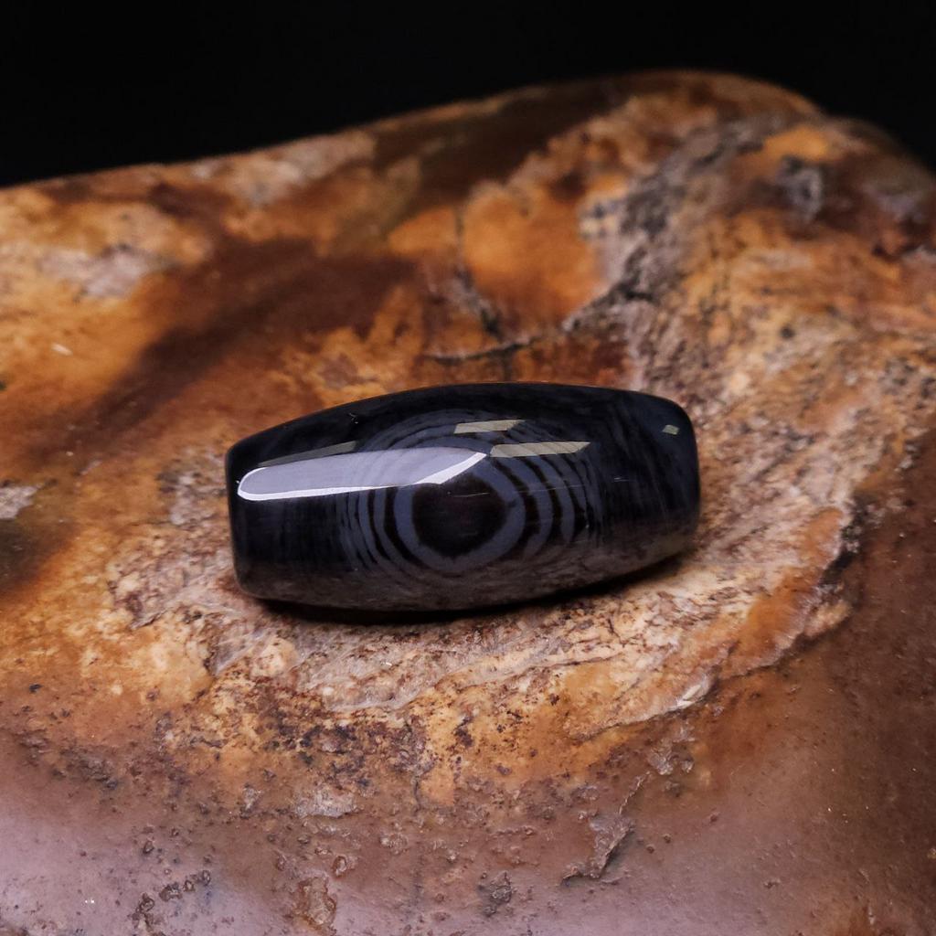 Бусина Дзи натуральная N°23